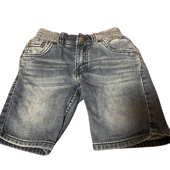 Elastic Waist Jean Short - Picture 1 of 1